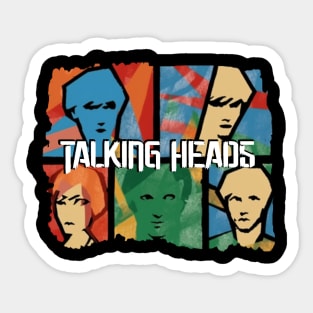 Talking Heads Sticker